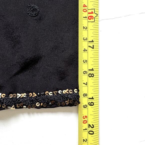 Calypso St. Barth Women’s Arji Sequin & Embro Silk Mini Dress 3/4 Bell Slv - Picture 15 of 16